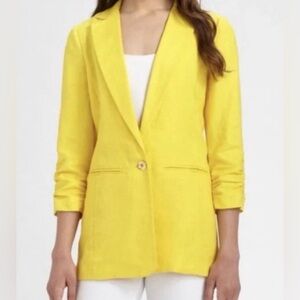 KORS Michael Kors Vibrant Yellow Blazer